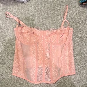 UO modern love corset DUPE